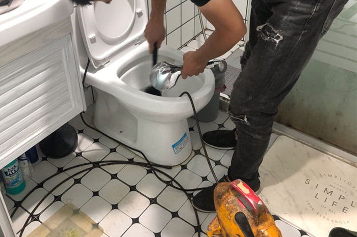 从江疏通下水道