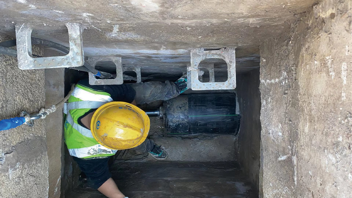 从江HDPE短管内衬法